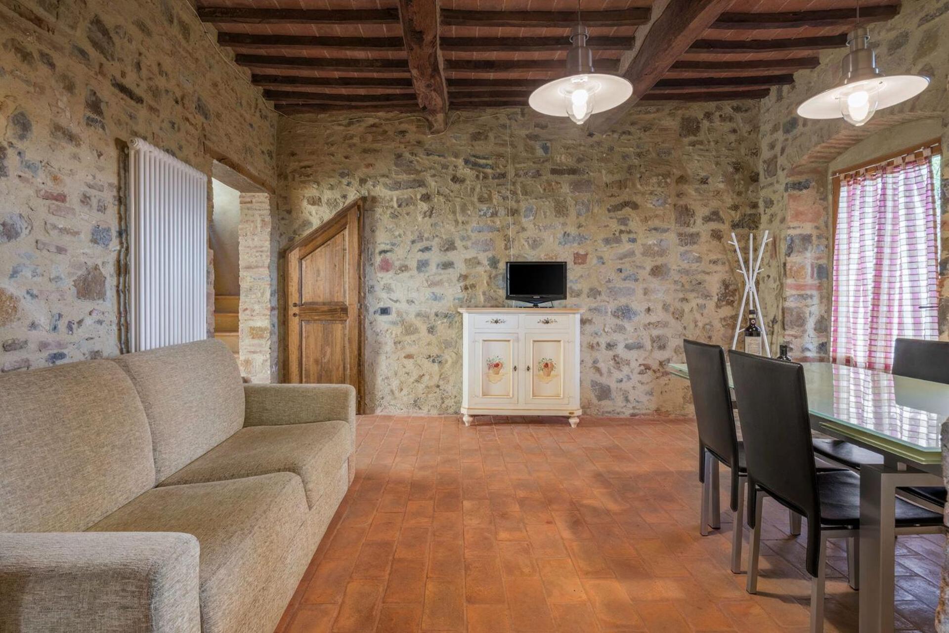 Fattoria Le Fonti Lägenhet Poggibonsi Exteriör bild