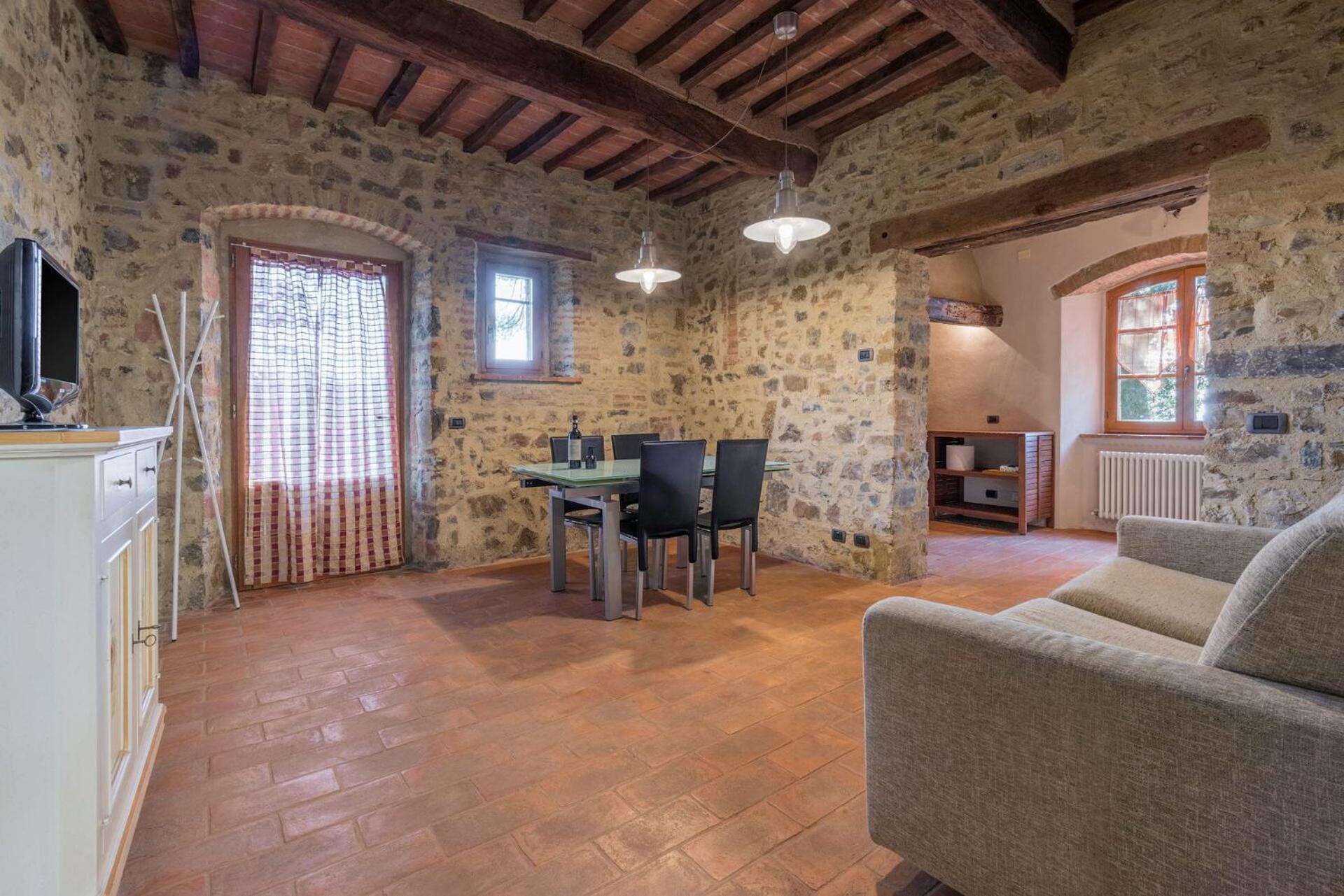 Fattoria Le Fonti Lägenhet Poggibonsi Exteriör bild