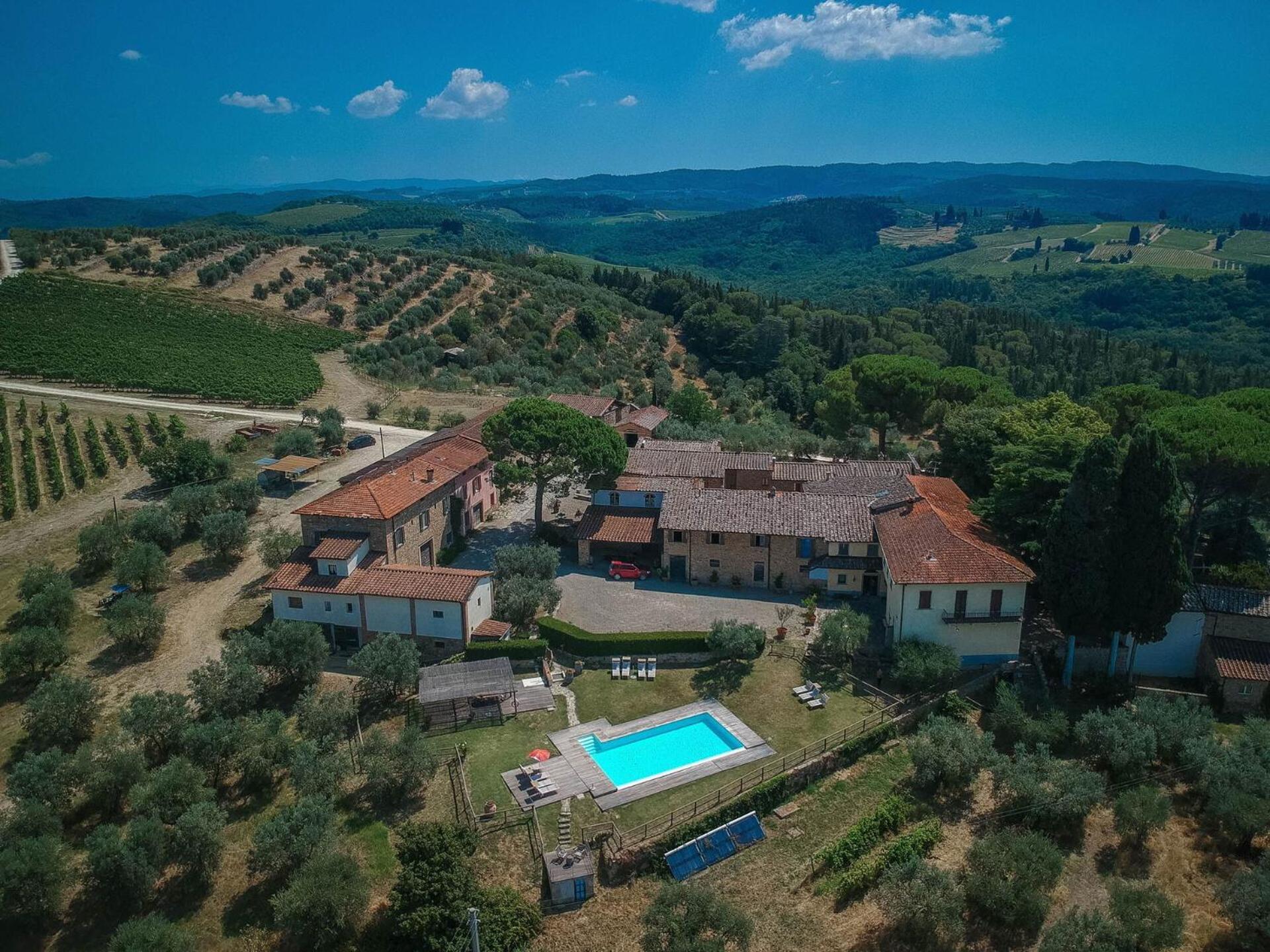 Fattoria Le Fonti Lägenhet Poggibonsi Exteriör bild